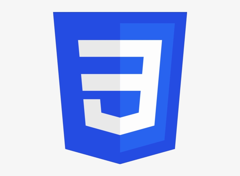 Css3 - Html Css Js Logo White, transparent png #3470911