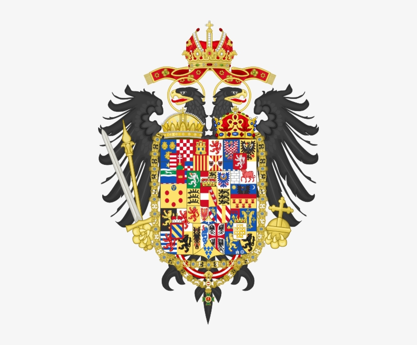 Greater Coat Of Arms Of Joseph Ii, Holy Roman Emperor - Von Habsburg Coat Of Arms, transparent png #3470913