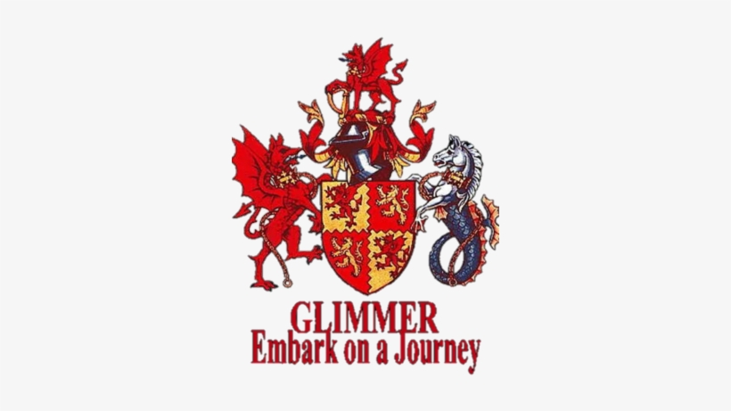 The Glimmer Project - Medieval Coat Of Arms Dragon, transparent png #3470915