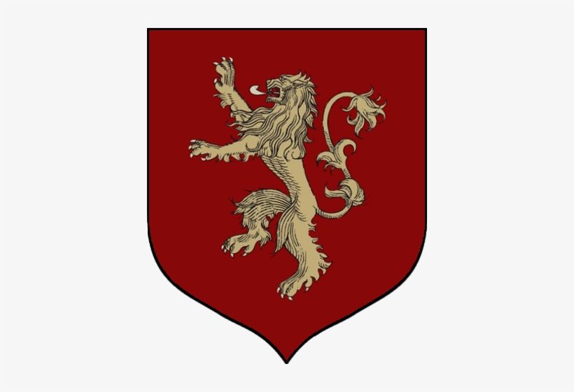 124kib, 400x480, House Lannister Main Shield - House Lannister Sigil, transparent png #3471014