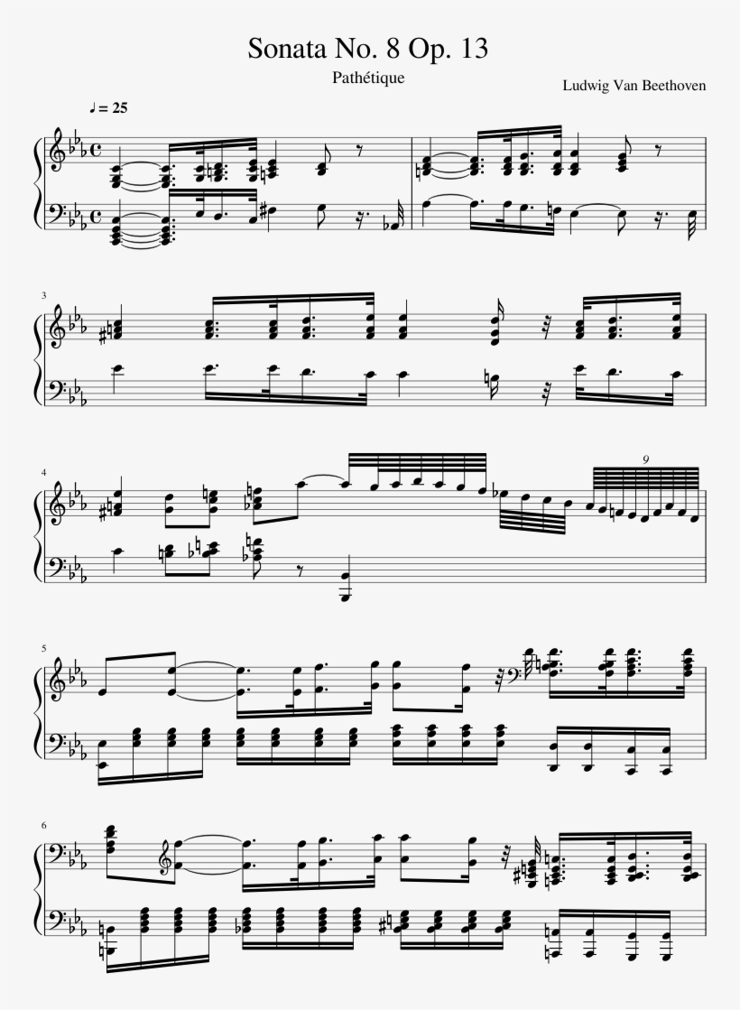 13 Sheet Music Composed By Ludwig Van Beethoven - Piano Sonatas, Vol. 2: Op. 26 - Op. 57 [book], transparent png #3471289