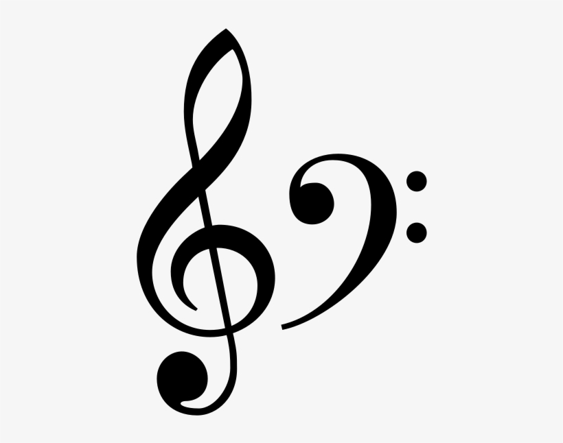 Red Treble Clef Png, transparent png #3471402