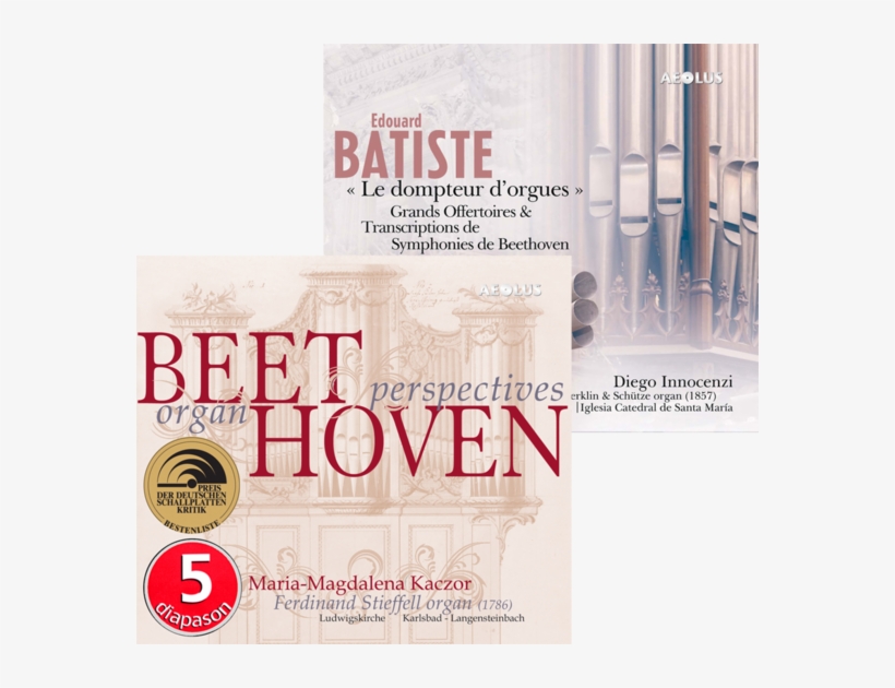 Ae80011 Beethoven Organ Bundle - Beethoven: Organ Perspectives - Aeolus: Ae11111, transparent png #3471455