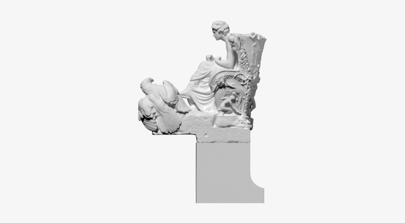 3d Scan Of Max Klinger's Beethoven - 3d Scans Free Download, transparent png #3471485