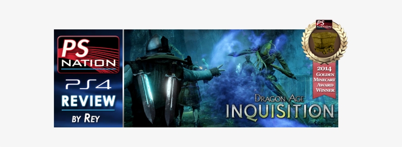 Dragon Age Inquisition Mc 2014 Review Banner - Dragon Age Inquisition - Game Console - Download, transparent png #3471630