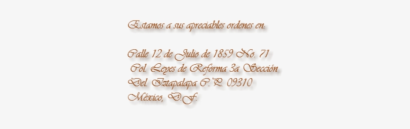 Estamos A Sus Apreciables Ordenes En - Tan, transparent png #3471731