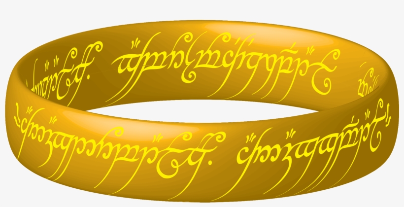 Open - Lord Of The Ring Svg, transparent png #3472148