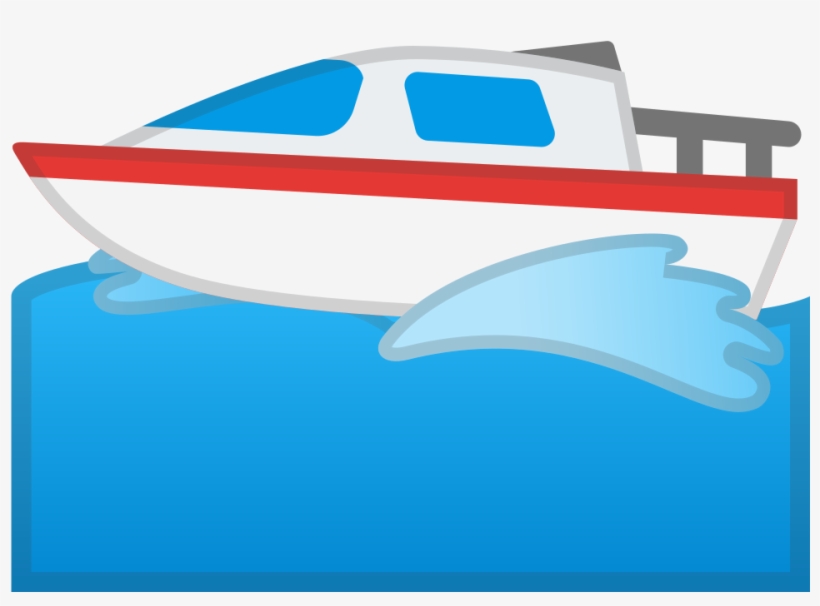 Motor Boat Icon - Emoji Barco, transparent png #3472210