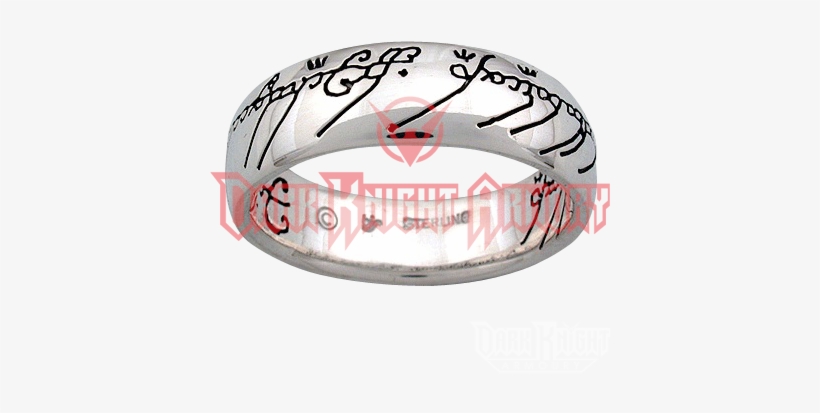Color Scripted One Ring In Silver - "color Scripted One Ring In Silver", transparent png #3472290