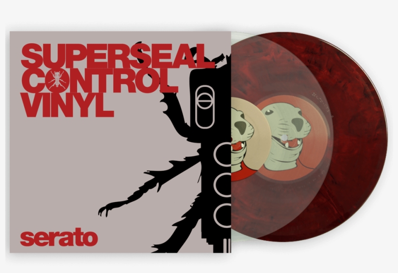 Thud Rumble X Serato Superseal Control Vinyl, transparent png #3472512