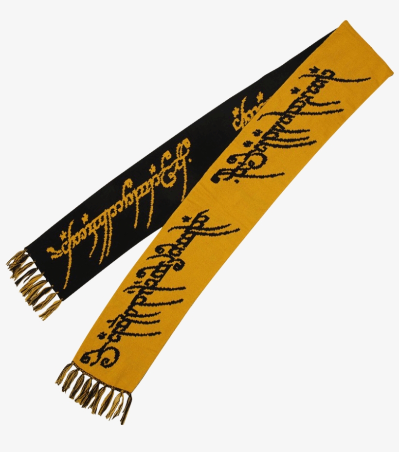 Lord Of The Rings One Ring Scarf - Lotr One Ring Scarf, transparent png #3472603