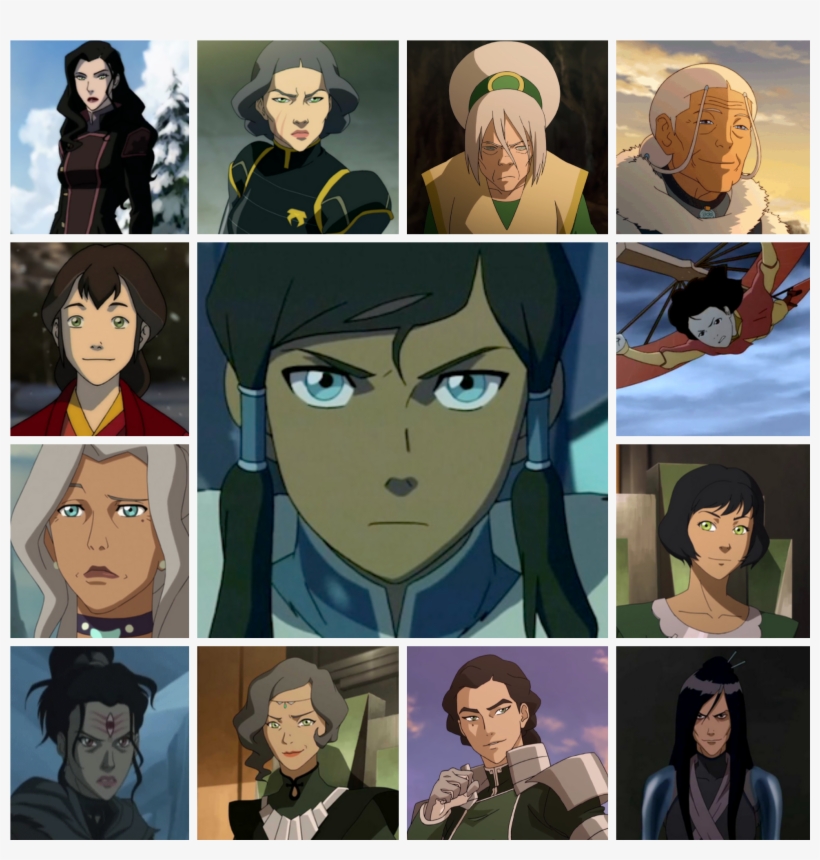 [no Spoilers][atla][lok] Happy International Women's - Legend Of Korra Females, transparent png #3472898