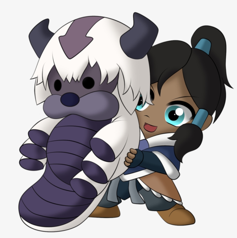 Korra And Appa, transparent png #3472933