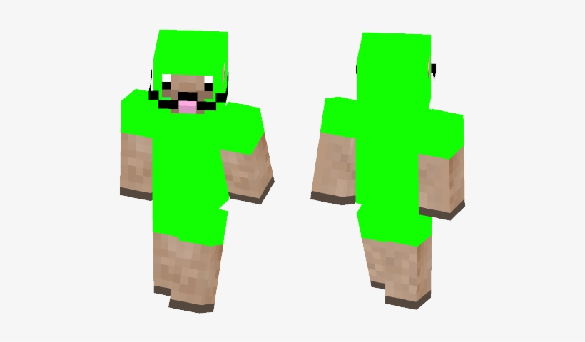 Green Sheep With Extreme Mustache - Spiderman Noir Skin Minecraft, transparent png #3473023
