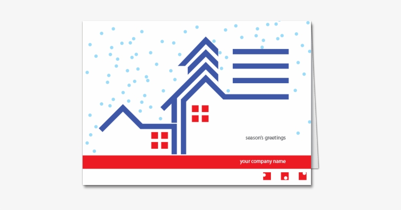 An Elegant And Simple Business Holiday Card For Architects - Building, transparent png #3473270