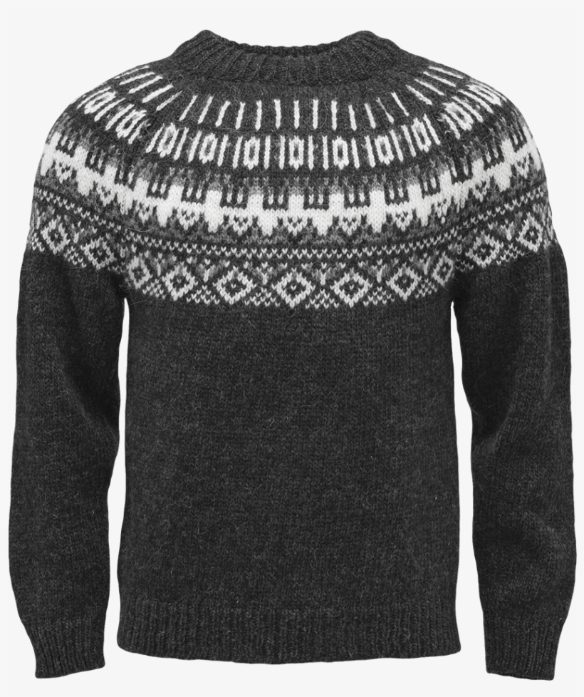 Elís Icelandic Wool Jumper - Sweater Png, transparent png #3473584