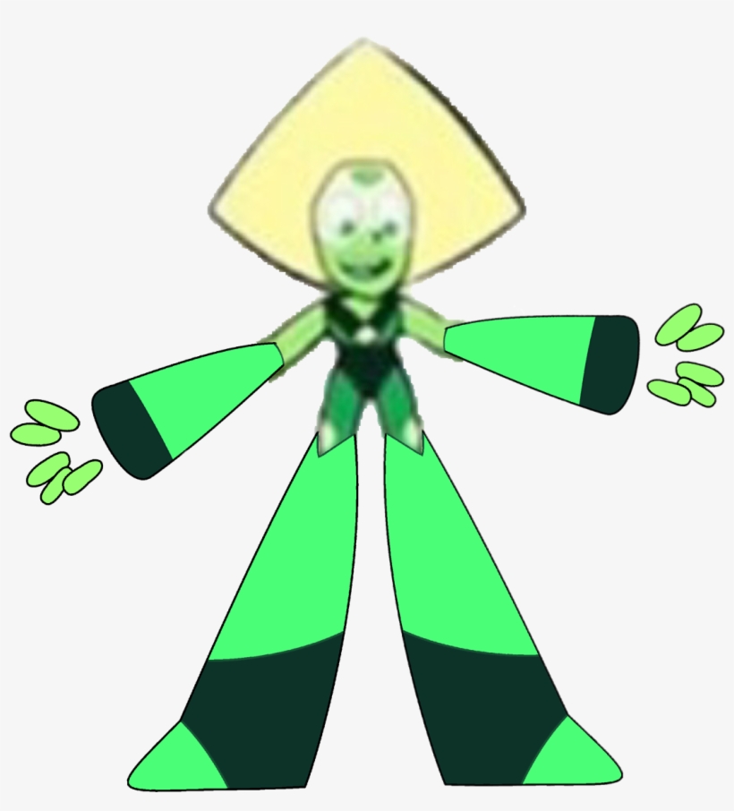 You've Seen Off Model Peridot, But Get Ready For Off - Steven Universe Peridot With Limb Enhancers, transparent png #3473615