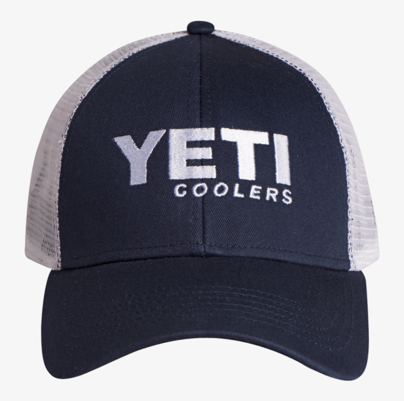 Stock Photo - Yeti Trucker Hat - Navy, transparent png #3473638