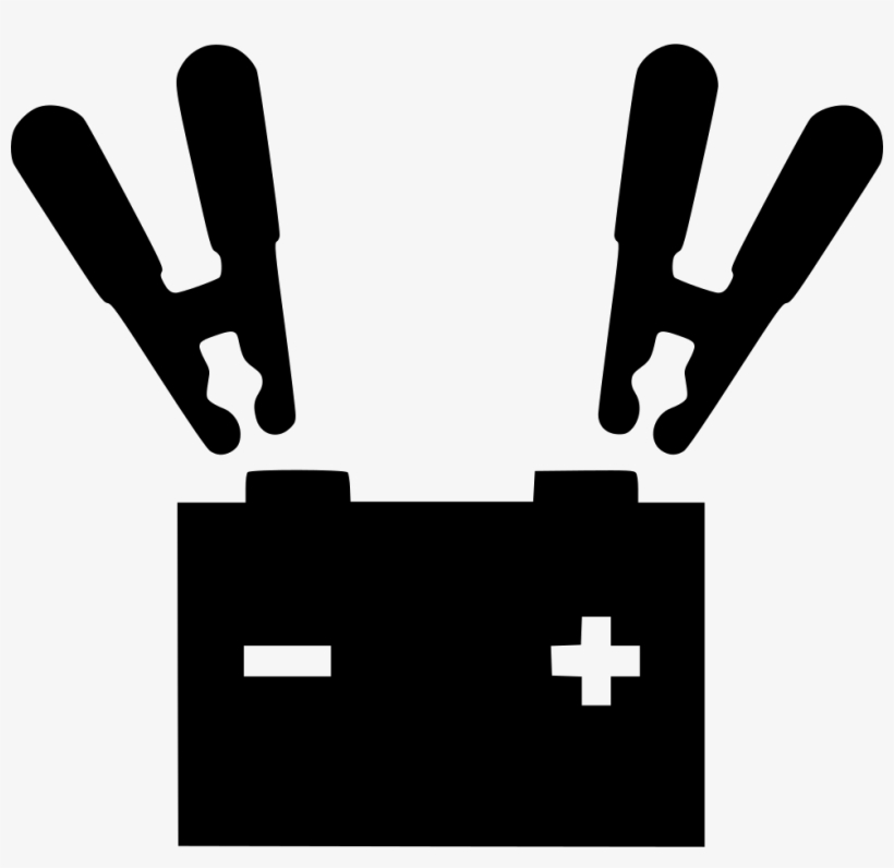 Jumper Cables With Battery Comments - Vector Jump Starter Cables, transparent png #3473781