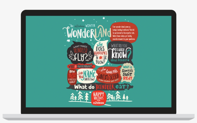 O2 Holiday Card 2015 Video Play Video Visit The Site - Illustration, transparent png #3473919