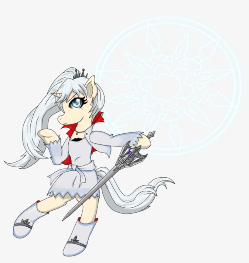 Xaidon, Myrtenaster, Ponified, Rwby, Safe, Solo, Weiss - Cartoon, transparent png #3474026