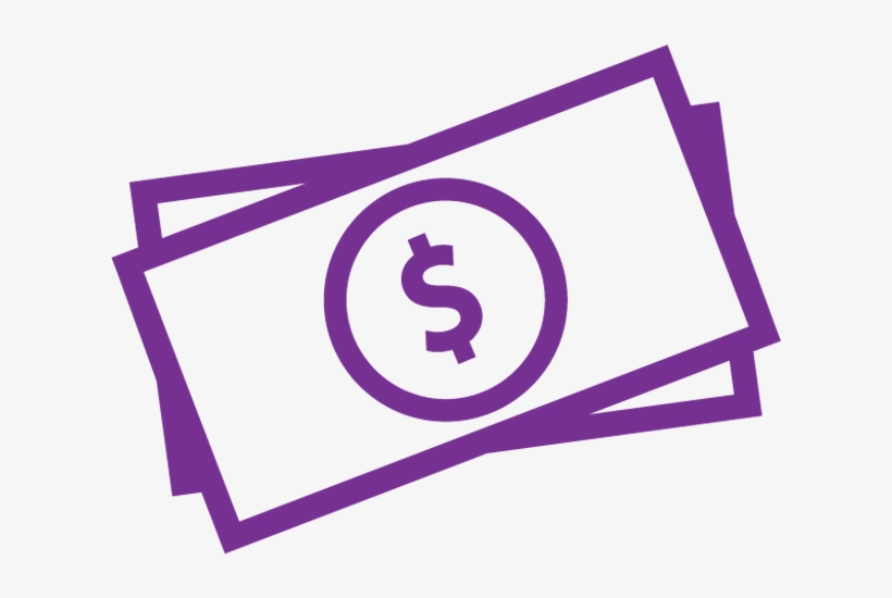 Dollar Bills Icon To Indicate How Roofscreen Products - Money Icon Blue Png, transparent png #3474053