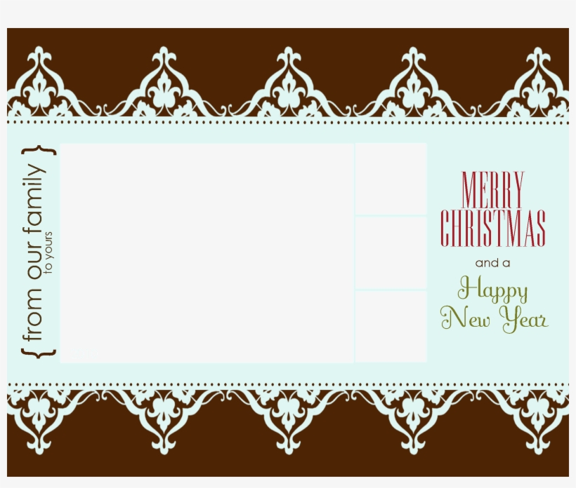 Best Solutions Of Free Christmas Card Templates Excellent - Free Christmas Card Templates, transparent png #3474167