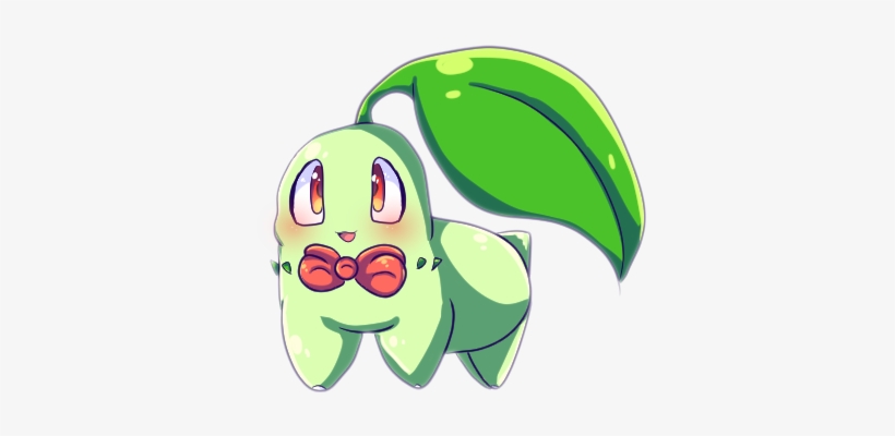 Chikorita - Cartoon, transparent png #3474192