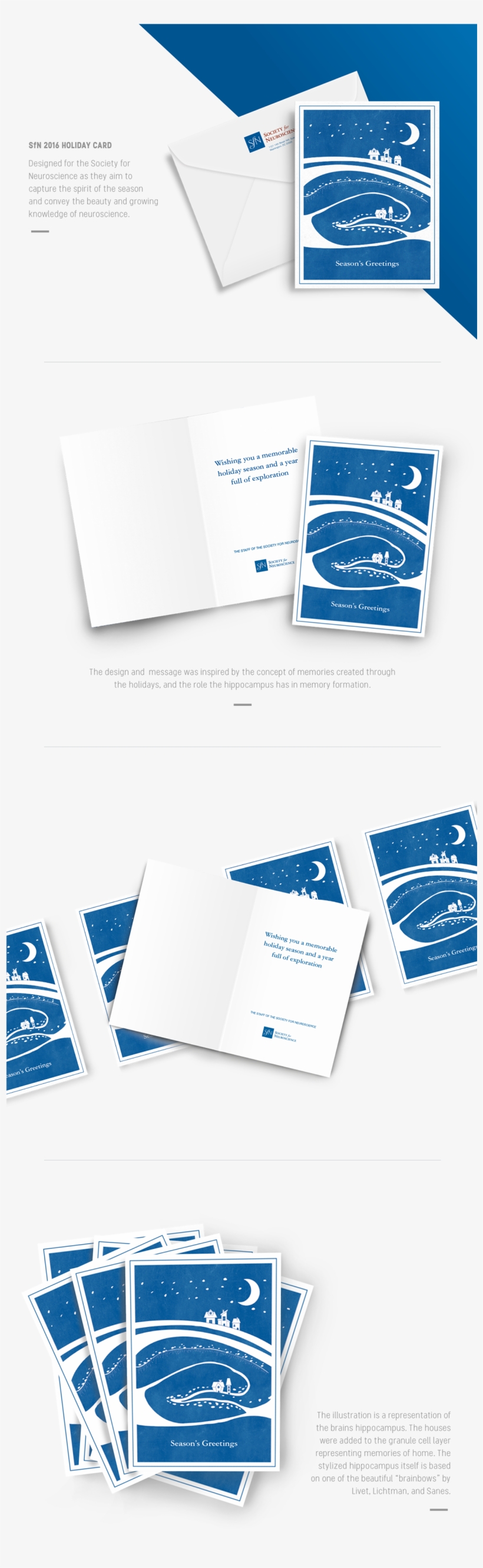 Society For Neuroscience Holiday Card - Brochure, transparent png #3474212