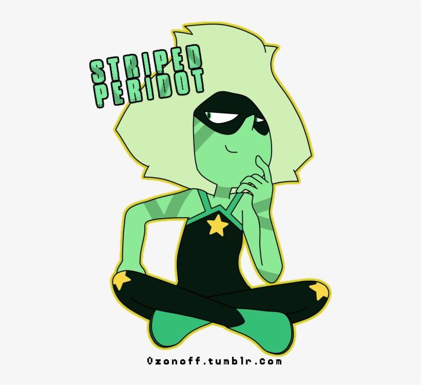 Here Is A New Steven Universe Oc ♪ “striped Peridot” - Role-playing Game, transparent png #3474302