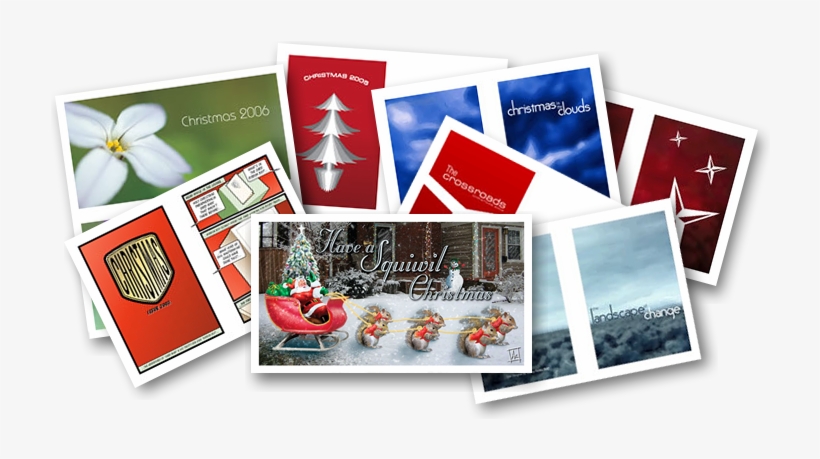 Holiday Card Design Examples By Akshay Parbhu - Design, transparent png #3474352