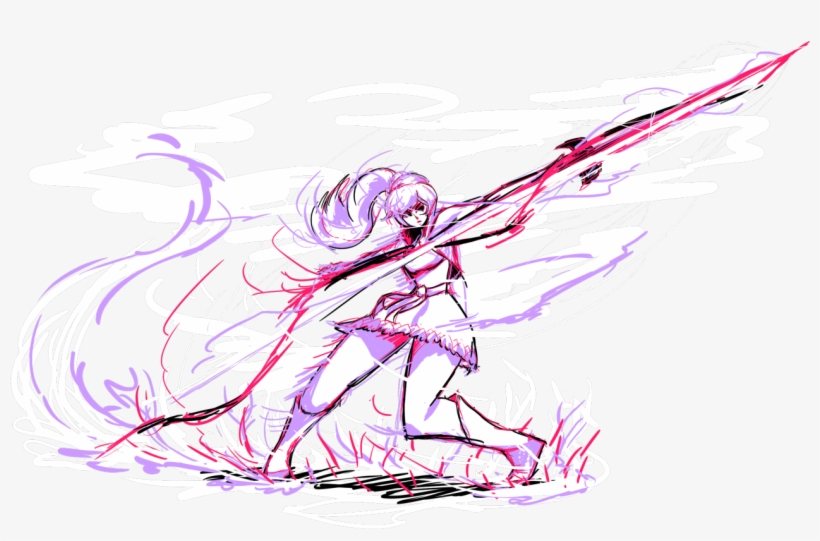 Weiss Schnee Rwby Red, Rwby, Rwby Weiss, Red Like Roses, - Illustration, transparent png #3474373