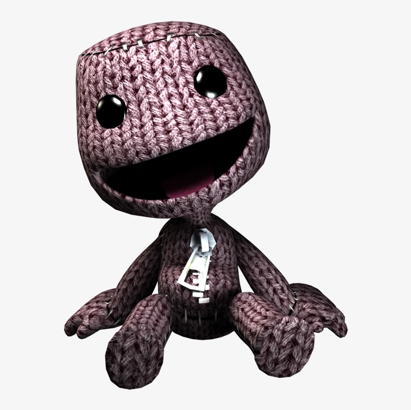 Sackboy Sitting - Las Mejores Imagenes En Png, transparent png #3474489