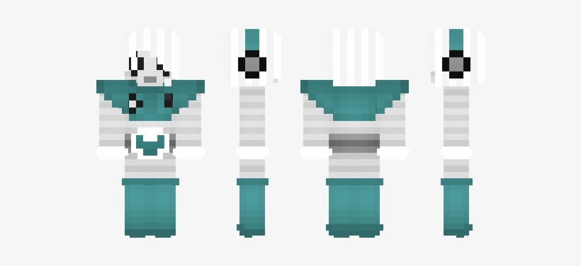 Minecraft Skin Napstablook - Graphic Design, transparent png #3474835
