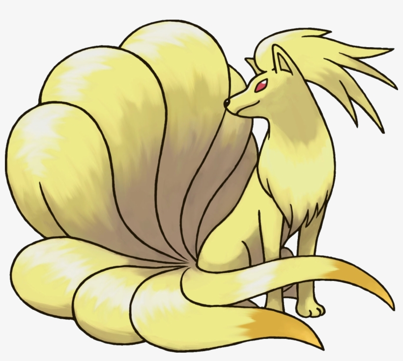 038ninetales Pokemon Mystery Dungeon Red And Blue Rescue - Cat O Nine Tails Pokemon, transparent png #3474944