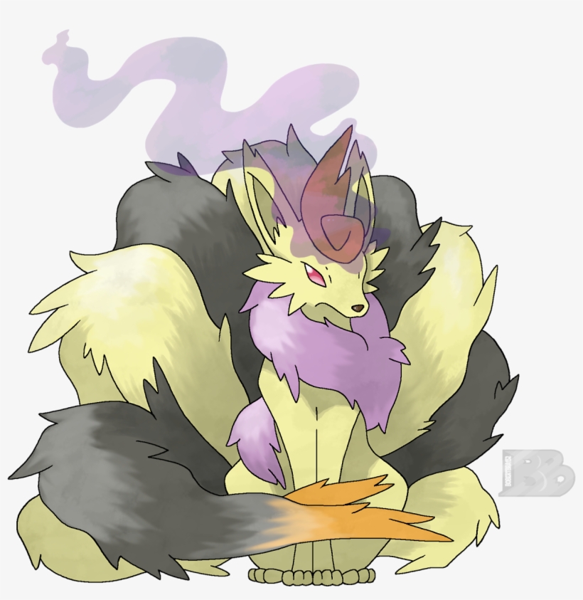 Fake Mega Evolutions, Some Of These Look Really Good - Mega Ninetales Fire Ghost, transparent png #3475014