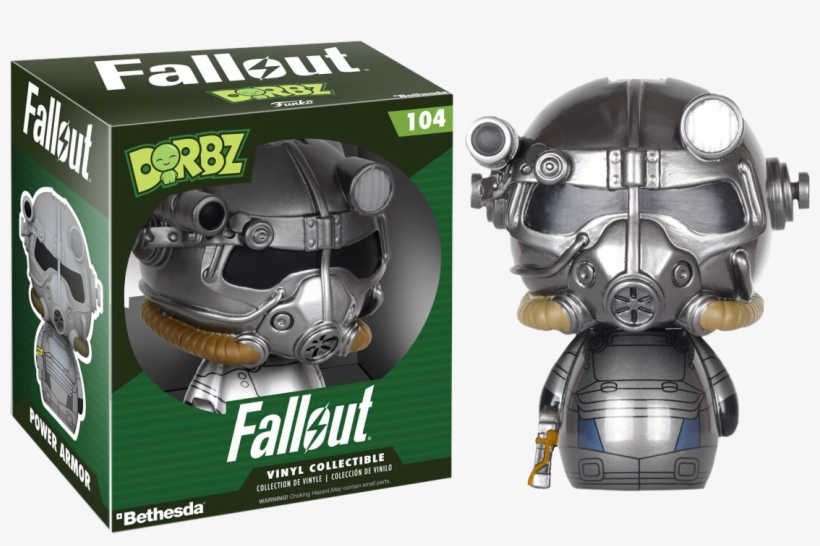 Power Armor Dorbz Vinyl Figure - Fallout Power Armor Dorbz Vinyl Figure, transparent png #3475039