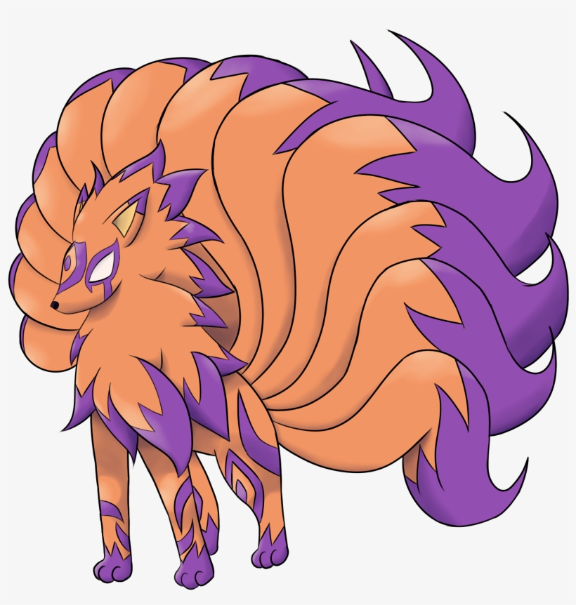 Mega Ninetails - Nine Tail Mega Evolution, transparent png #3475119