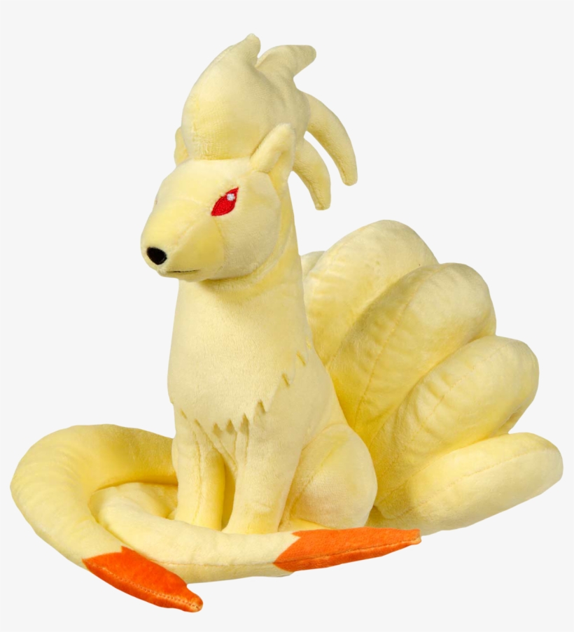 Pokemon - Tomy Pokemon 10" Plush Ninetales, transparent png #3475312