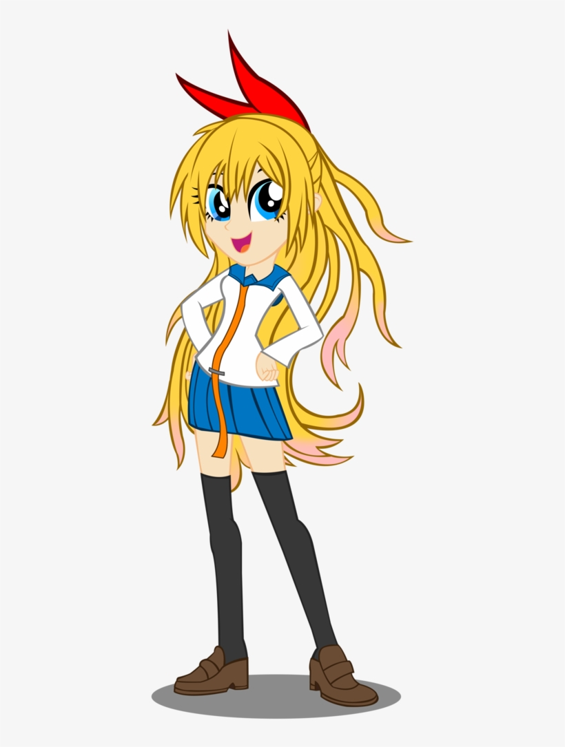 Trungtranhaitrung, Chitoge Kirisaki, Crossover, Equestria - Emotional Intelligence, transparent png #3475441