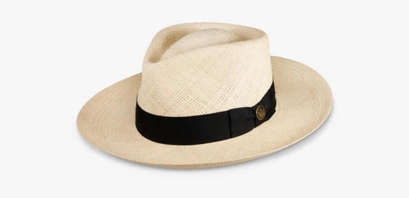 A Heritage Straw Fedora, "the Don" From - Chapeu Panama Aba Larga, transparent png #3475773