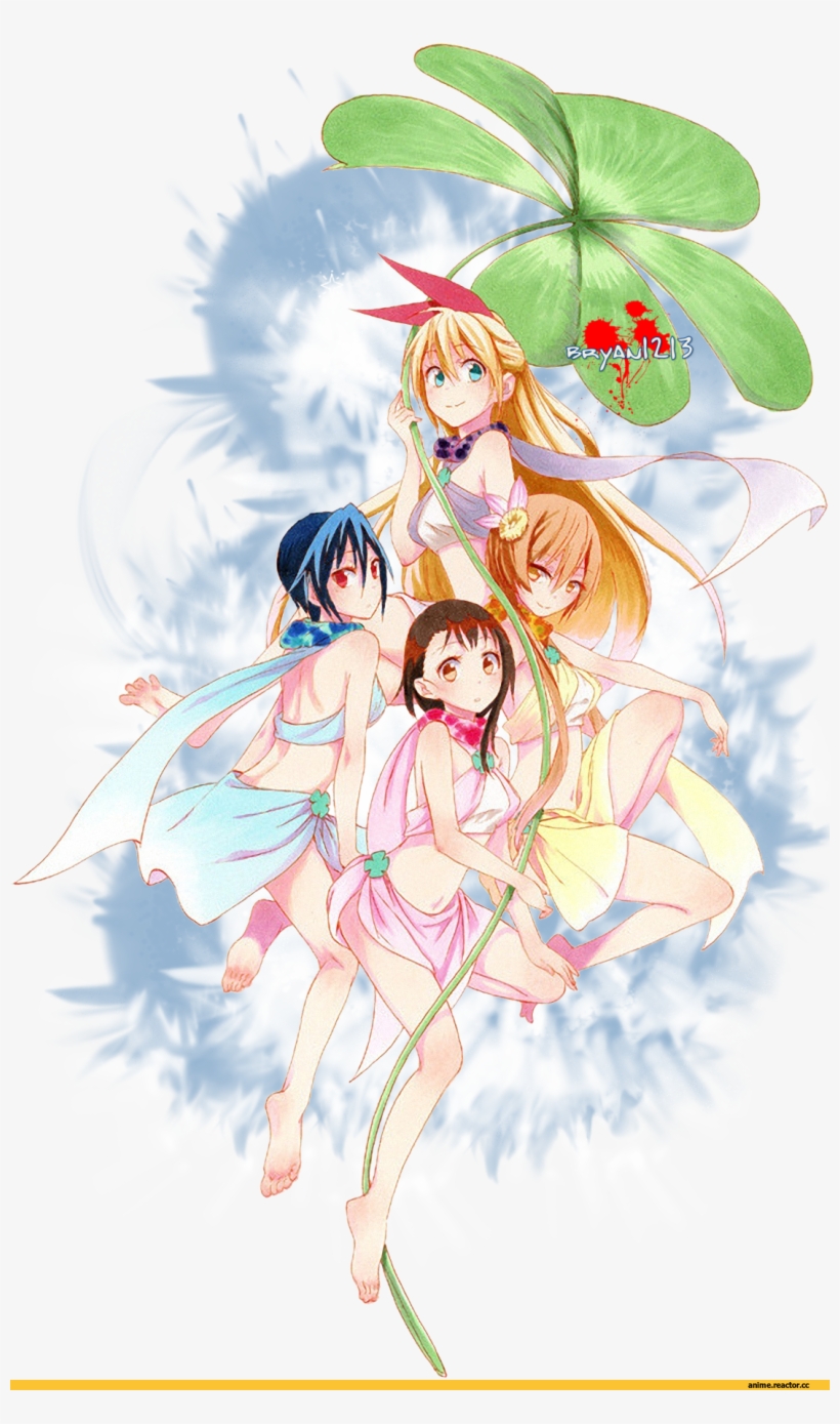 Marika Onodera Nisekoi Chitoge And Tsugumi Read High - Nisekoi, transparent png #3475889