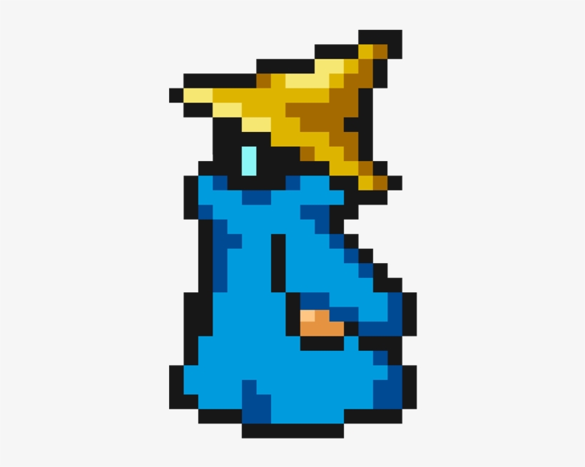 Ffrk Black Mage - Final Fantasy Black Mage, transparent png #3476052