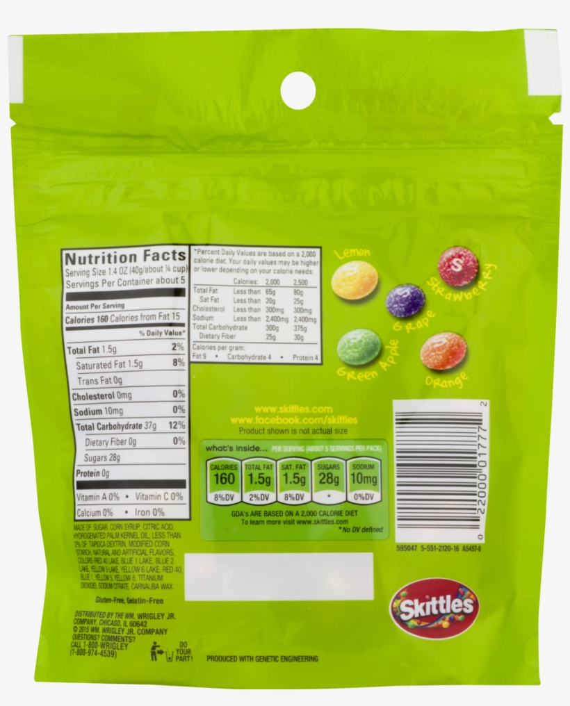 Skittles, Sour Chewy Candy, - Skittles Sweet Heat Candy Bag, 7.2 Ounce, transparent png #3476279