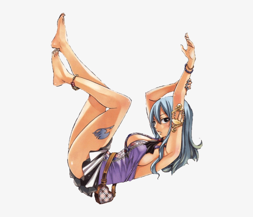 Transparent Juvia Lockser - Fairy Tail Juvia Cover, transparent png #3476352