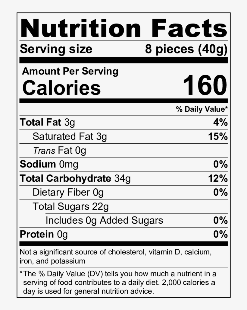 Nutrition Facts For Skittles - Thinslim Foods Cloud Cakes Cinnamon, 2pack, transparent png #3476354