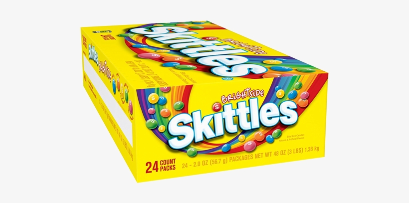 Skittles Bag Png Download - Skittles Brightside, transparent png #3476395