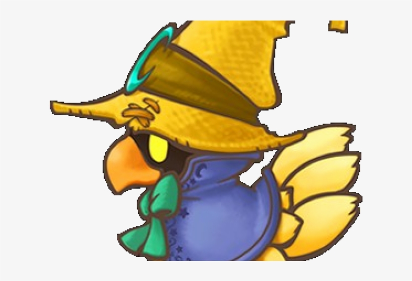 Final Fantasy Clipart Black Mage - Final Fantasy Chibi Chocobo, transparent png #3476398