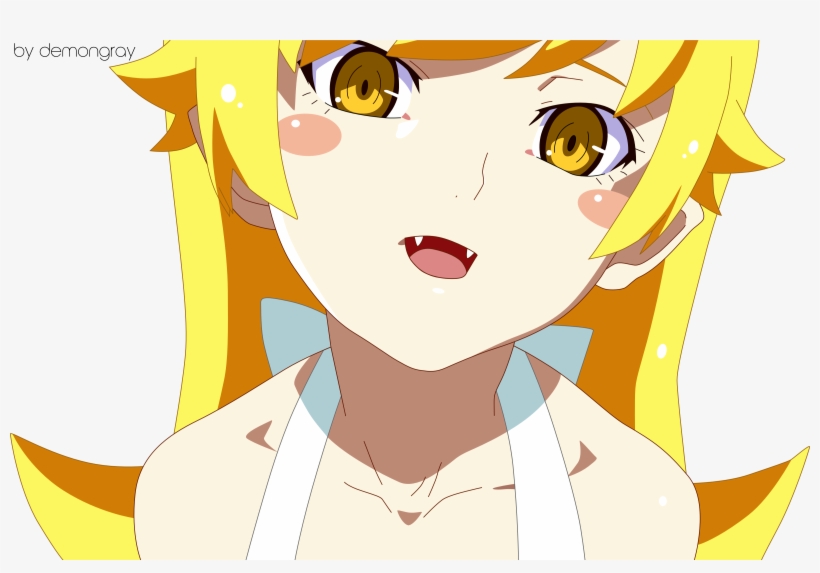 Monogatari Images Oshino Shinobu Hd Wallpaper And Background - Oshino Shinobu Official Art, transparent png #3476490