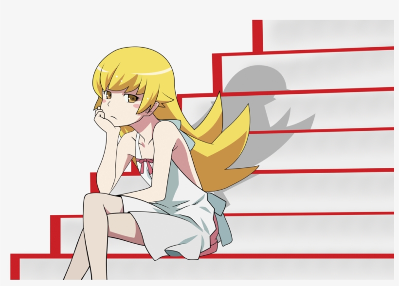 Shinobu Oshino By Drawingshit-d6tqb2e - Oshino Shinobu High Res, transparent png #3476508